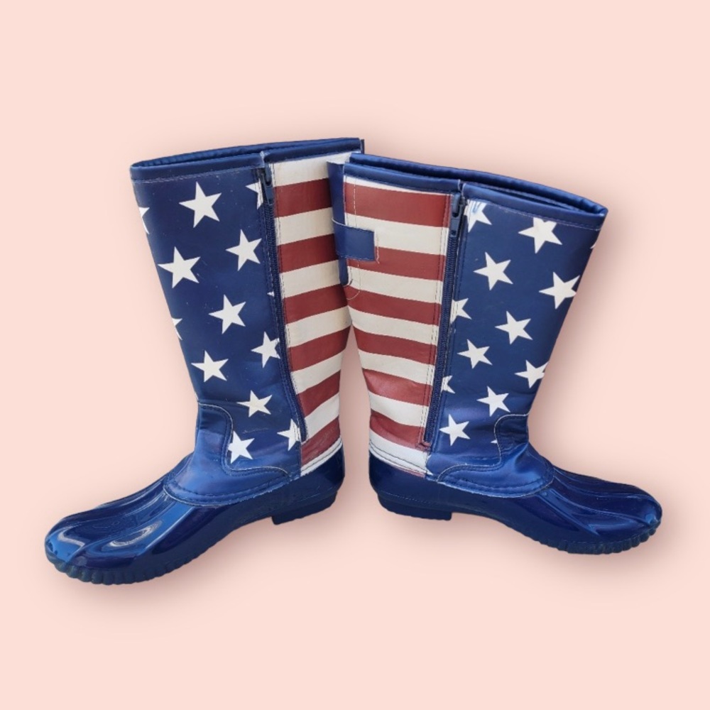 Avanti Patriotic Rain Boots USA 🇺🇸